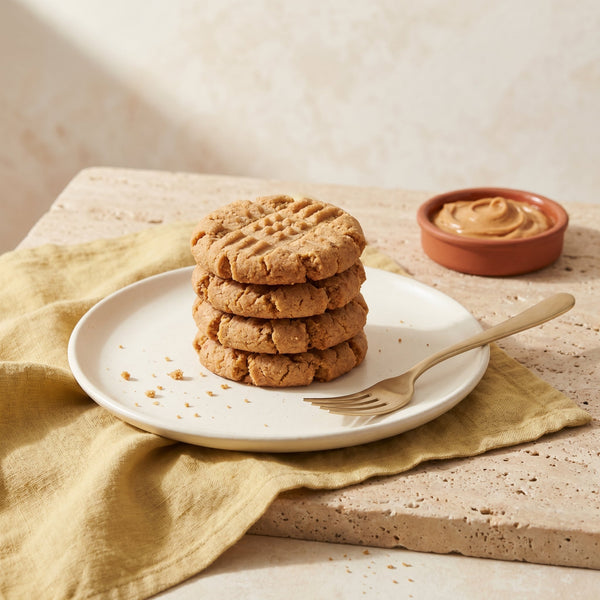 4 Ingredient Keto Peanut Butter Cookies