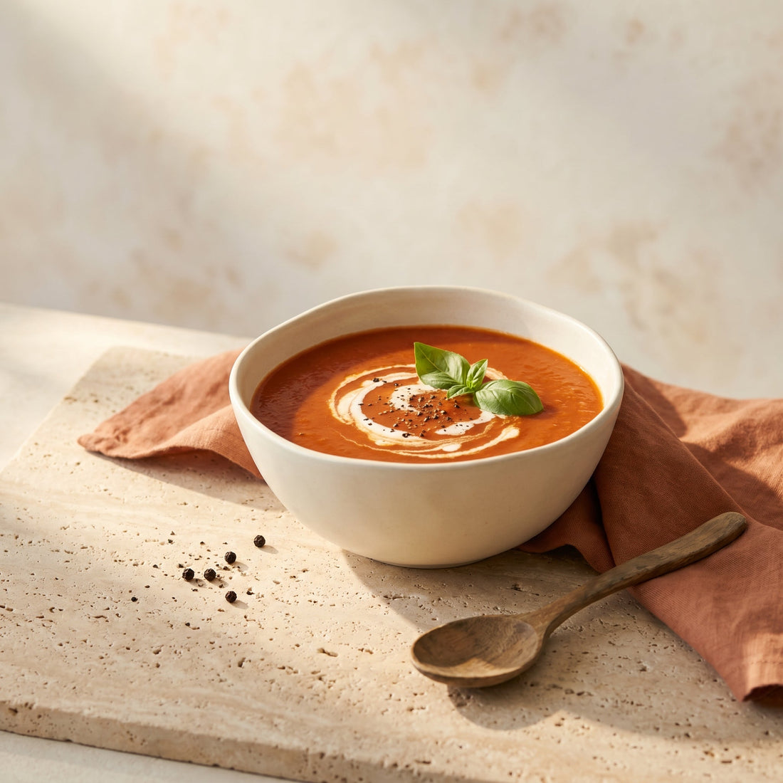 Creamy Tomato Protein Soup