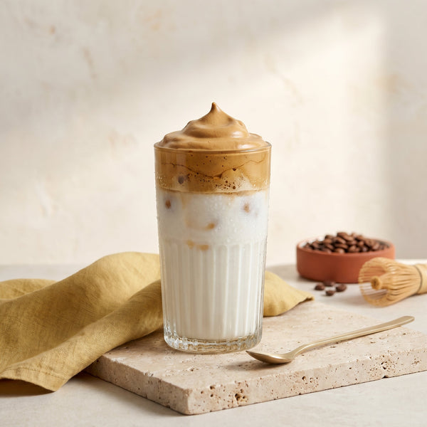 Whipped "Dalgona" Collagen Coffee
