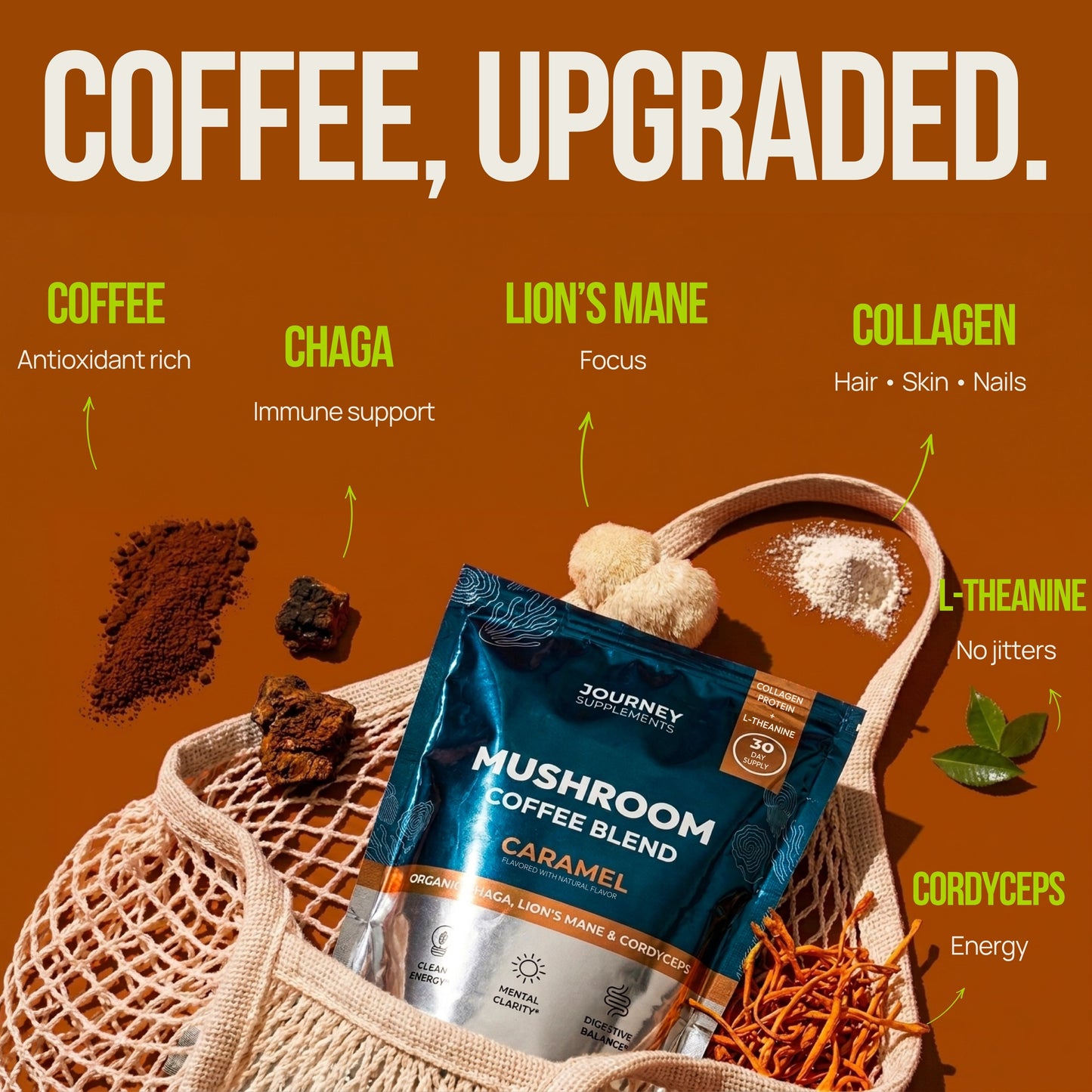 Mushroom Coffee  Caramel