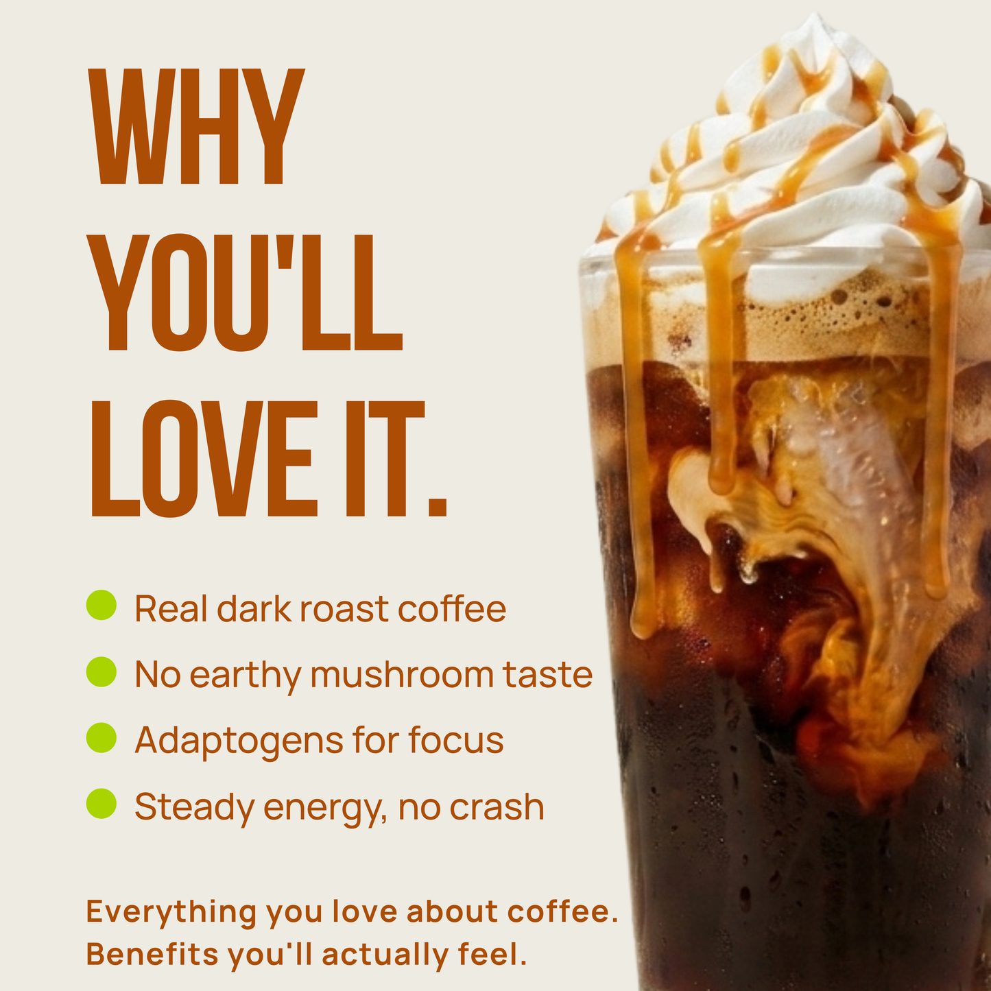 Mushroom Coffee  Caramel